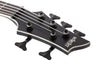 Schecter SLS ELITE-5 EVIL TWIN 5-String Electric Bass Guitar (Satin Black)