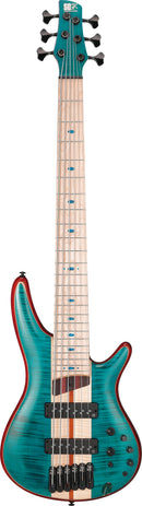 Ibanez SR1426BCGL SR Premium 6 Strings Electric Bass (Caribbean Green Low Gloss)