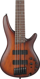 Ibanez SR506AMHL SR Standard 6 Strings Electric Bass (Mahogany Brown Burst Low Gloss)