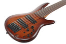 Ibanez SR506AMHL SR Standard 6 Strings Electric Bass (Mahogany Brown Burst Low Gloss)