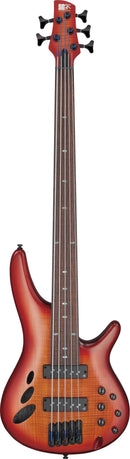 Ibanez SRD905FBTL SR Bass Workshop Basse électrique fretless 5 cordes (Brown Topaz Burst Low Gloss)