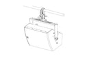 Support horizontal en U JBL SRX912M-UBH pour le SRX912M