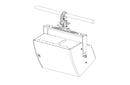 JBL SRX915M-UBH HorizontalU-Bracket For The SRX915M