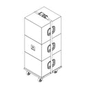 Couvercle de transport vertical JBL SRX915S-VT-CVR pour SRX915S