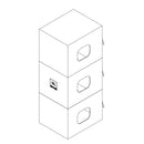 Couvercle de transport vertical JBL SRX915S-VT-CVR pour SRX915S