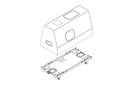 Accessoire JBL SRX922-ACC : plateau à roulettes et housse pour le SRX922