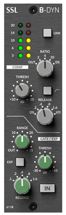 Solid State Logic B-DYN 611B 500 Series Aggressive Character Compressor Module