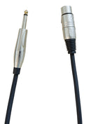 Câble de microphone mono Standz STXFJM-3 3FT