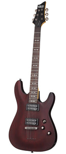 Guitare électrique Schecter OMEN-6 (Noyer satiné)