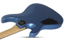 Guitare électrique Schecter C-6 DELUXE (Satin Metallic Light Blue)