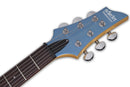 Guitare électrique Schecter C-6 DELUXE (Satin Metallic Light Blue)