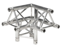 Global Truss F33-TR-4093UL - Three-Way 90° Apex Up - Left Corner for F33 Triangular Truss System (1.64')