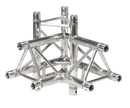 Global Truss F33-TR-4095U/L - Four-Way 90° Apex Up - Left Corner for F33 Triangular Truss System (1.64')