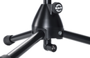 K&M 27500 Trépied de microphone avec col de cygne (noir)