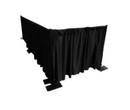 PD PD & Drape Tech Surround Polyknit Drape avec poche de tuyau, velcro et ourlet - 4'x15 '