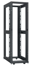 Lowell DAT24F-4848-B Open Frame Data Rack - 48U x 48"D