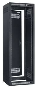 Rack AV enfermé Lowell Ler-3522 avec porte arrière - 35U x 22 "D