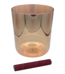 Sela Infinity Crystal Singing Bowl (Peach) - 6,5 "
