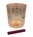 Sela Infinity Crystal Singing Bowl (Peach) - 6,5 "