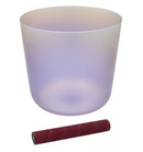 SELA Infinity Crystal Singing Bowl (violet léger) - 7 "