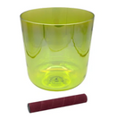 SELA Infinity Crystal Singing Bowl (vert jaune) - 7,25 "
