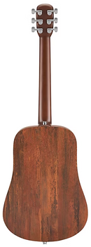 Lava Music Lava Me Air Acoustic Electric Guitar (Woodgrain Brown & Burlywood) - 36 "