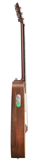 Lava Music Lava Me Air Acoustic Electric Guitar (Woodgrain Brown & Burlywood) - 36 "