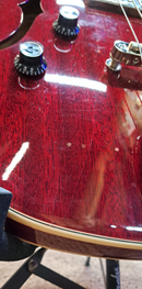 Guild STARFIRE I Left-Handed Electric Bass (Cherry Red) (USED