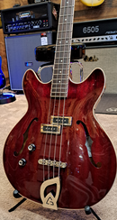 Guild STARFIRE I Left-Handed Electric Bass (Cherry Red) (USED