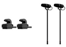 DPA 4099-DP-1-101-A Condenser Instrument Microphone Pair For Accordion