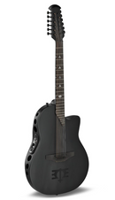Ovation 1598-MEIII Adamas Melissa Etheridge Signature Acoustic Electric Guitar (Black)