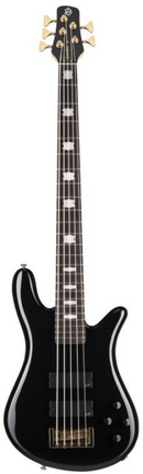 Spector NS ICON BOLT-ON 5 String Electric Bass Guitar (Black)
