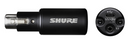 Shure MVX2U GEN 2 Interface audio numérique monocanal XLR vers USB (noir)