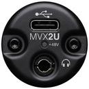 Shure MVX2U GEN 2 Interface audio numérique monocanal XLR vers USB (noir)