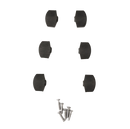 PRS S2 Plastic Tuner Buttons - Set of 6 (Black)
