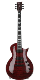 ESP LTD EC-1000QM Electric Guitar (See Thru Black Cherry)