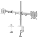 One For All DM2220 Smart Dual Monitor Mount (White)