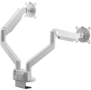 One For All DM4220 Dual Solid Monitor Mount (White)