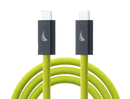 Angelbird UC3SFL450 USB-C To USB-C Solid Flex Tether Cable (Lime) - 14.8'