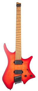 Strandberg BD6HCT-25O2-G1-SC Boden Original N2.6 Headless Electric Guitar (Sunset Coral Burst Satin)