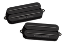 Seymour Duncan NAZGÛL SENTIENT RAILS Modern High Output Passive Rail Humbucker 7-String Pickup Set (All Black)