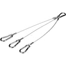 Soundsphere HK 3-Way Cable Hanging Kit Compatible with Q-6, Q-8 and 110B Loudspeakers