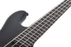 Schecter STILETTO-4 STEALTH PRO Electric Bass Guitar (Satin Black)