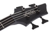 Schecter STILETTO-4 STEALTH PRO Electric Bass Guitar (Satin Black)