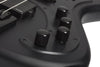 Schecter STILETTO-4 STEALTH PRO EX Electric Bass Guitar (Satin Black)