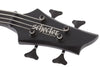 Schecter STILETTO-4 STEALTH PRO EX Electric Bass Guitar (Satin Black)