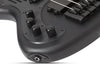Schecter STILETTO-4 STEALTH PRO EX Left-Handed Electric Bass Guitar (Satin Black)