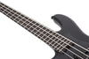 Schecter STILETTO-4 STEALTH PRO EX Left-Handed Electric Bass Guitar (Satin Black)