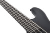Schecter STILETTO-4 STEALTH PRO Left-Handed Electric Bass Guitar (Satin Black)