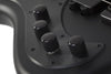 Schecter STILETTO-4 STEALTH PRO Left-Handed Electric Bass Guitar (Satin Black)
